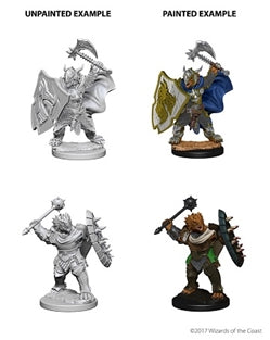 Dungeons & Dragons Nolzur's Marvelous Unpainted Miniatures: Dragonborn Paladin (Male)