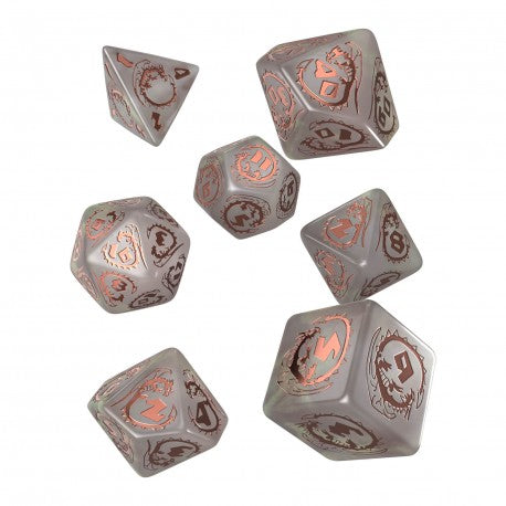 Dragons Dice Set: Quartz