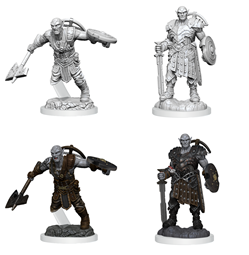 Dungeons & Dragons Nolzur's Marvelous Unpainted Miniatures: Earth Genasi Fighter (Male)