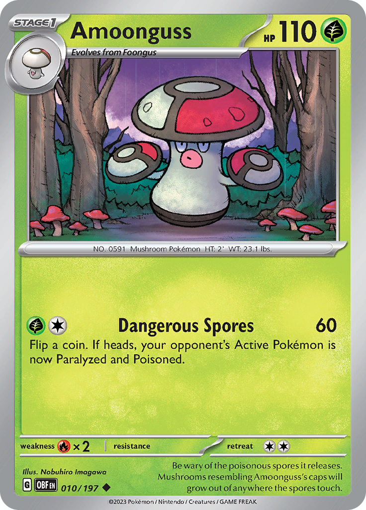 Amoonguss (010/197) [Scarlet & Violet: Obsidian Flames]