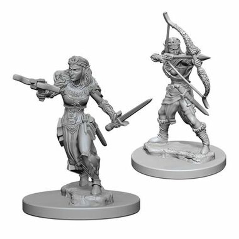 Dungeons & Dragons Nolzur's Marvelous Unpainted Miniatures: Elf Female Ranger