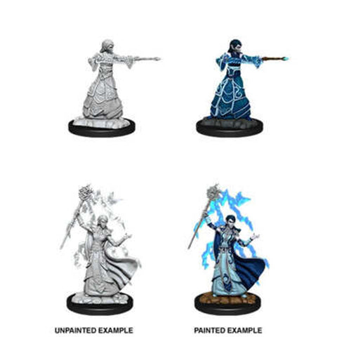 Dungeons & Dragons Nolzur's Marvelous Unpainted Miniatures: Elf Female Wizard (V2)