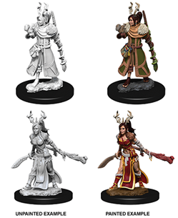 Dungeons & Dragons Nolzur's Marvelous Unpainted Miniatures: Human Druid (Female) (V2)