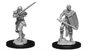 Dungeons & Dragons Nolzur's Marvelous Unpainted Miniatures: Human Fighter (Female)