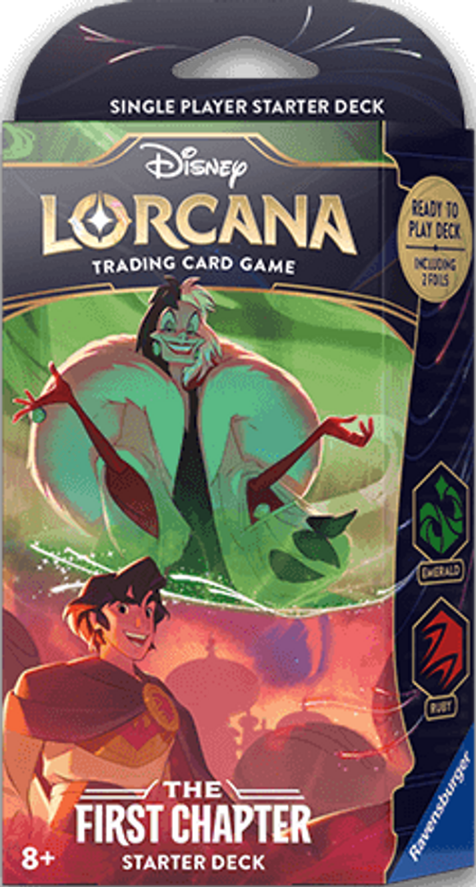 Lorcana TCG: The First Chapter Emerald/Ruby Starter Deck