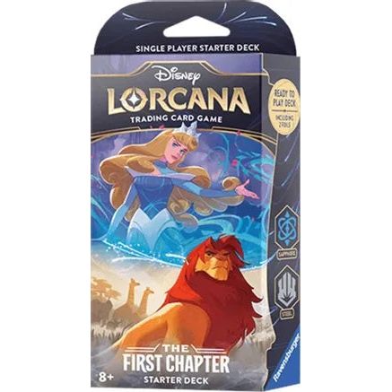 Lorcana TCG: The First Chapter Sapphire/Steel Starter Deck