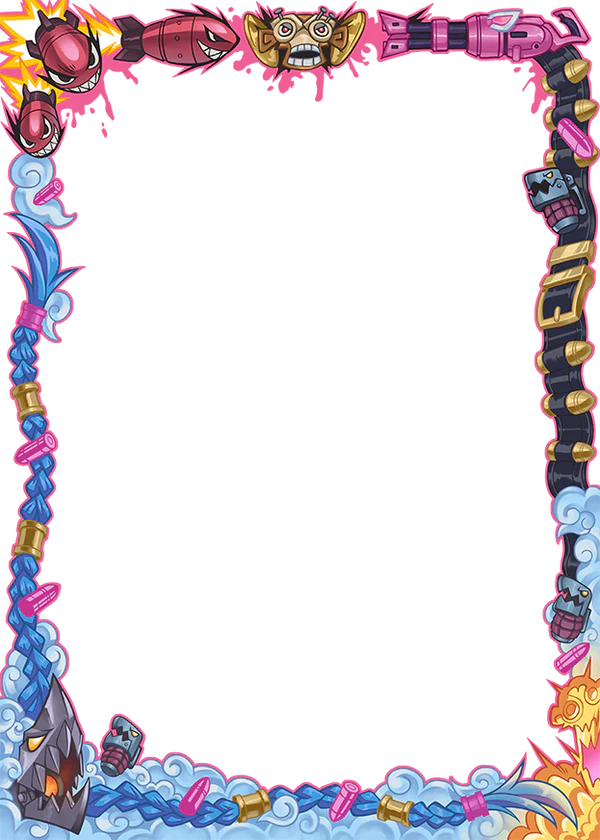 Mana Moon: Punk Prankster Border Oversleeves
