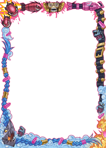 Mana Moon: Punk Prankster Border Oversleeves