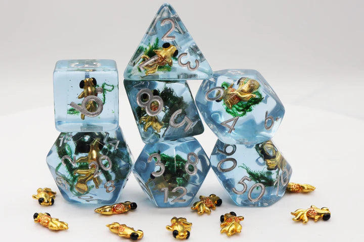 RPG Dice Set - Goldfish