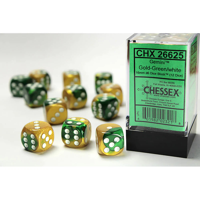 D6 Dice Block: Gemini