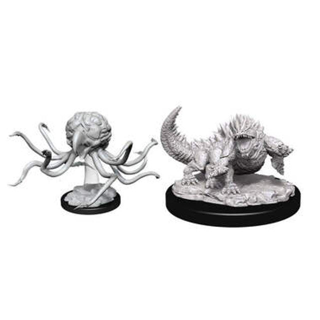 Dungeons & Dragons Nolzur's Marvelous Unpainted Miniatures: Basilisk & Grell