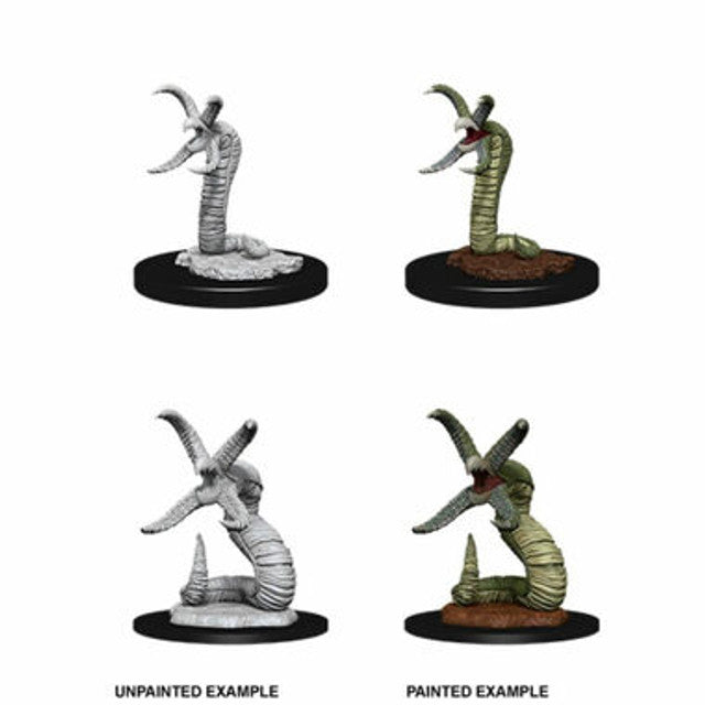 Dungeons & Dragons Nolzur's Marvelous Unpainted Miniatures: Grick & Grick Alpha