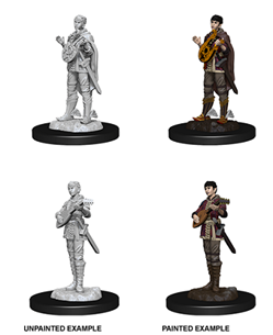 Dungeons & Dragons Nolzur's Marvelous Unpainted Miniatures: Half-Elf Bard (Male)