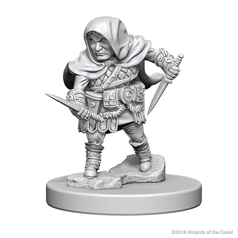 Dungeons & Dragons Nolzur's Marvelous Unpainted Miniatures: Halfling Rogue (Male)