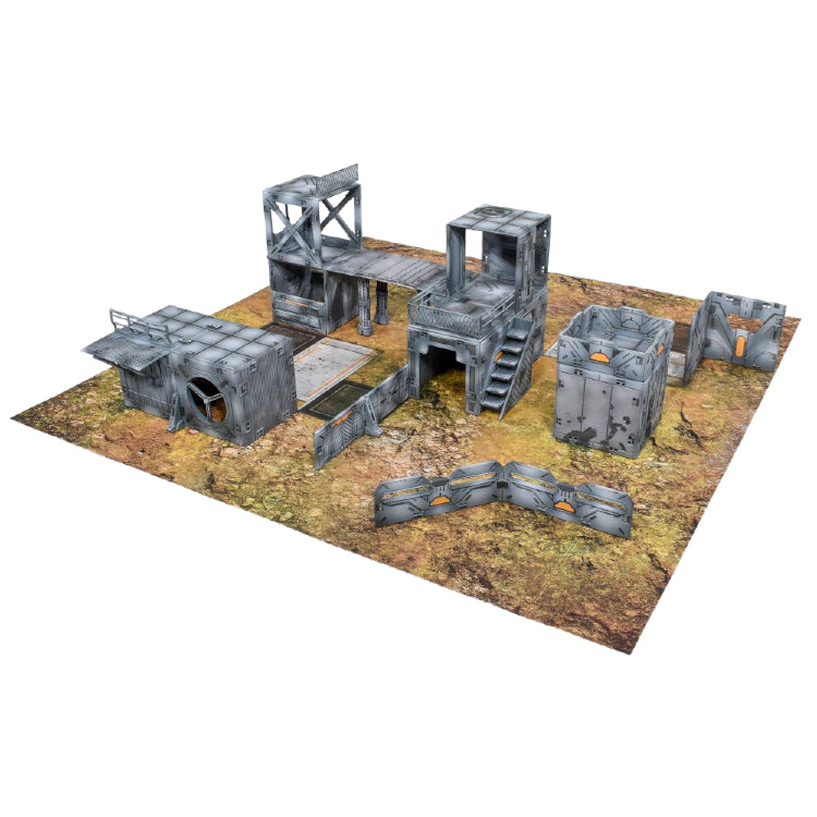 Halo: Flashpoint - Deluxe Buildable 3D Terrain Set