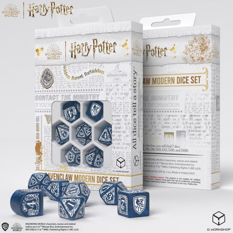 Harry Potter Dice: Ravenclaw Blue