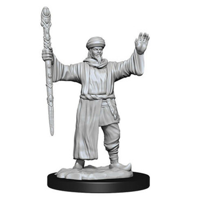 Dungeons & Dragons Nolzur's Marvelous Unpainted Miniatures: Human Wizard Male