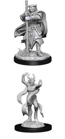 Dungeons & Dragons Nolzur's Marvelous Unpainted Miniatures: Hobgoblin Devastator & Iron Shadow