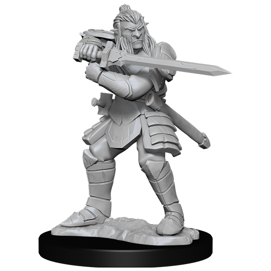 Dungeons & Dragons Nolzur's Marvelous Unpainted Miniatures: Male Hobgoblin Fighter & Hobgoblin Wizard