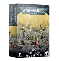 Warhammer 40k: Orks Runtherd And Gretchen