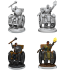 Dungeons & Dragons Nolzur's Marvelous Unpainted Miniatures: Human Clerics (Wheelchair)