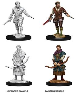 Dungeons & Dragons Nolzur's Marvelous Unpainted Miniatures: Human Rogue (Male)