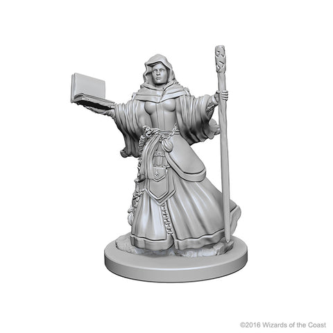 Dungeons & Dragons Nolzur's Marvelous Unpainted Miniatures: Human Wizard (Female)