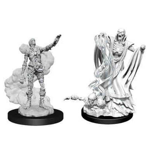Dungeons & Dragons Nolzur's Marvelous Unpainted Miniatures: Lich & Mummy Lord
