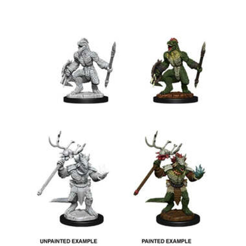 Dungeons & Dragons Nolzur's Marvelous Unpainted Miniatures: Lizardfolk & Lizardfolk Shaman