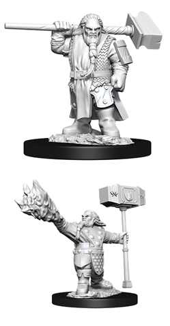 Dungeons & Dragons Nolzur's Marvelous Unpainted Miniatures: Dwarf Cleric (Male) (V2)