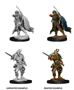 Dungeons & Dragons Nolzur's Marvelous Unpainted Miniatures: Elf Rogue (Male)