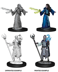 Dungeons & Dragons Nolzur's Marvelous Unpainted Miniatures:  Elf Wizard (Male) (V2)