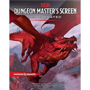 D&D RPG: 5th Edition DM Screen Reincarnated