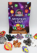 Mystery Loot: Mini Metal RPG Set + Enamel Pin