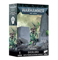 Warhammer 40k: Necrons Overlord with Translocation Shroud