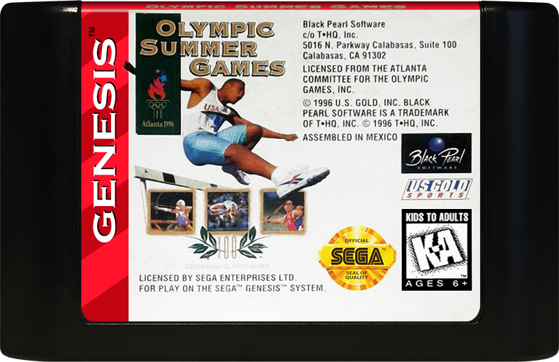 Olympic Summer Games: Atlanta 1996 (Genesis)