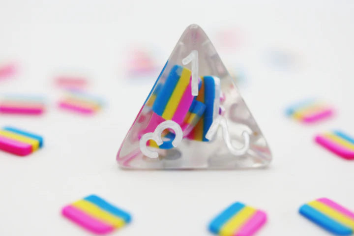 RPG Pride Flag Dice Set