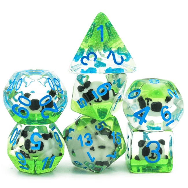 RPG Dice Set - Panda