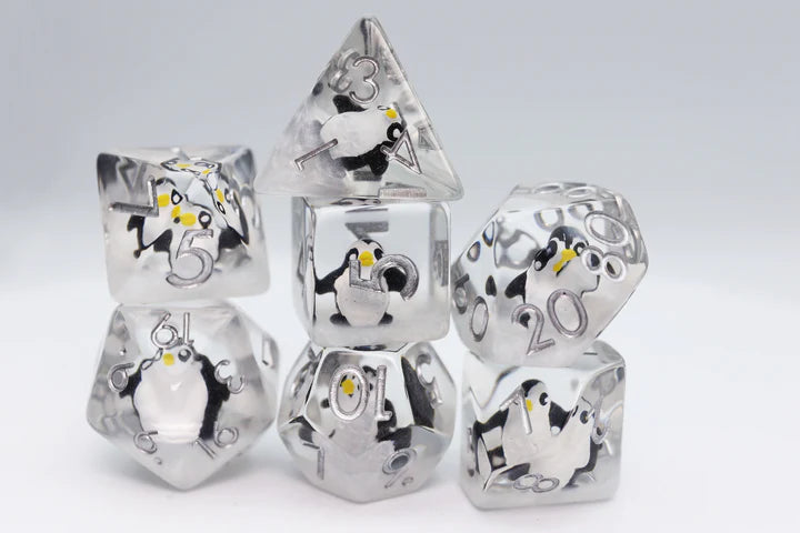 RPG Dice Set - Penguin