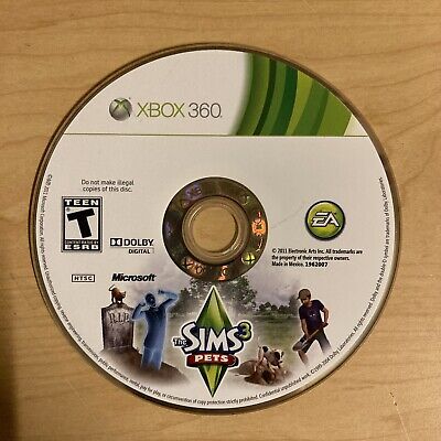 Sims 3 Pets (Xbox 360)