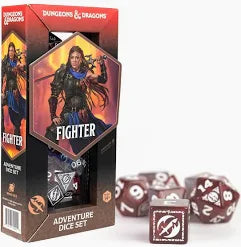 Sirius Dice: D&D Adventure Dice set - Fighter