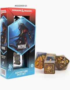 Sirius Dice: D&D Adventure Dice set Monk