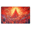 Stained Glass Playmat: Burning Mountain