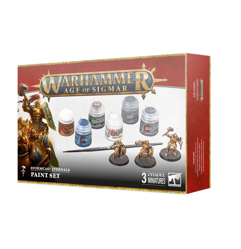Warhammer Age of Sigmar: Stormcast Eternals Paint Set (4th Edition)