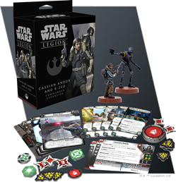 Star Wars Legion: Cassian Andor And K-2SO Commander Expansion