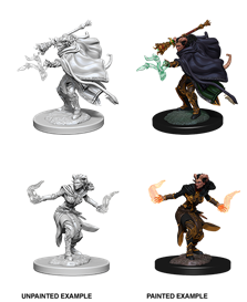 Dungeons & Dragons Nolzur's Marvelous Unpainted Miniatures: Tiefling Warlock (Female)