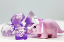 RPG Dice Set - Pink Triceratops