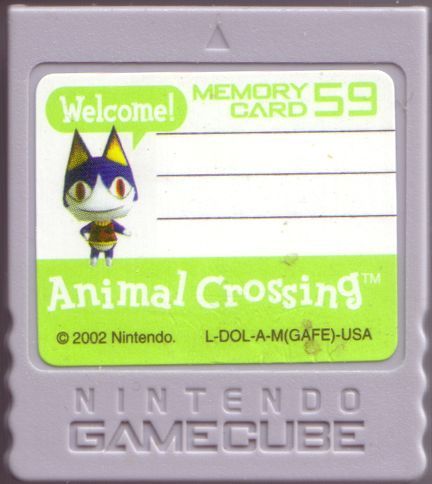 Rover Gamecube Memory Card 59 Block