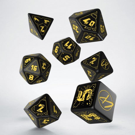 Cyberpunk Dice Set - Wet Work