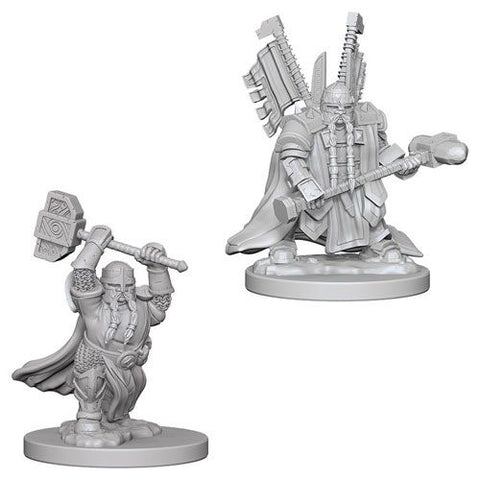 Dungeons & Dragons Nolzur's Marvelous Unpainted Miniatures: Dwarf Paladin